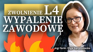 Jak pokonać wypalenie zawodowe L4 na wypalenie zawodowe Jak leczyć wypalenie zawodowe OBJAWY [upl. by Lehsar]