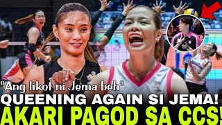 Coach TAKA pressured sa Creamline IVY walang binatbat kay JEMA ALL AROUND parin CCS 20 NA [upl. by Nonnad]