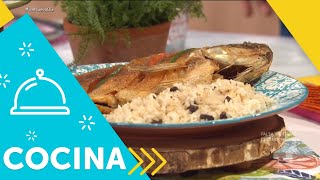 Recetas de cocina Cómo hacer Arroz con Coco  Un Nuevo Día  Telemundo [upl. by Oiled]