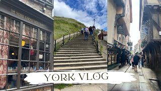 YORK VLOG  The Shambles 199 Steps The York Ghost Merchants Whitby Abbey [upl. by Gustafson]