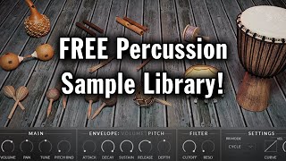 Heritage Percussion Walkthrough FREE Kontakt Library [upl. by Augusto646]