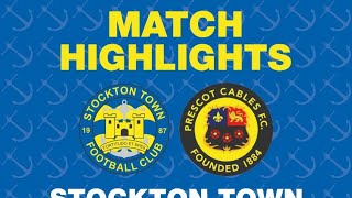 HIGHLIGHTS  Stockton Town 32 Prescot Cables [upl. by Worthy288]