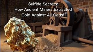 Mining Gold the Ancient Way Secrets of Sulfide Ore Extraction [upl. by Akinuahs102]