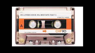 UK Lovers Rock Mixtape 80s Lovers Rock Mix PT 5 [upl. by Hadnama349]