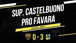 Supergiovane Castelbuono  Pro Favara  Eccellenza Sicilia  Highlights amp Goals [upl. by Airak563]