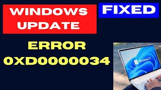 Windows Update Error Code 0xd0000034 on Windows 11 Fixed [upl. by Raji335]