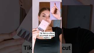 TIK TOK MA FĂCUT SĂ CUMPĂR ACESTE UNGHII DE LA INSTANT NAILS💅REGRET SAU NU👀👇 shortsyoutube fypシ [upl. by Lolly]