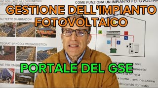 Come verificare il proprio impianto fotovoltaico sul sito del Gse per pagamenti o fatture [upl. by Mor]