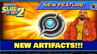 Artifacts and Slug Recharge System  Slugterra Slug it Out 2 update [upl. by Nauht]