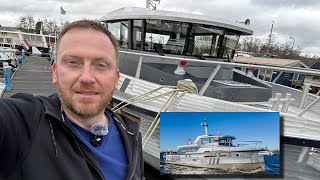 My Favourite Features On This Aluminium Liveaboard Globemaster 50 Explorer Yacht [upl. by Obbard]