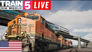 Train Sim World 5 LIVE  San Bernardino Line amp Cajon Pass FIRST LOOK EARLY ACCESS [upl. by Kym]