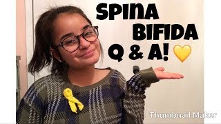 Spina Bifida Q and A  Spina Bifida Awareness Month 💛🎗 [upl. by Ahseekat]