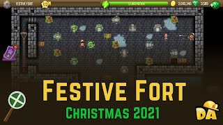 Festive Fort  16 Christmas 2021  Diggys Adventure [upl. by Hameerak]