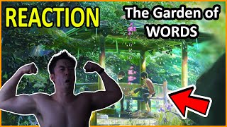 Lets Watch The Garden of Words MOVIE REACTION  MAX SWOLE REACTS [upl. by Shipley708]