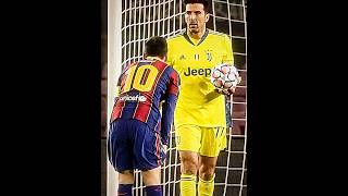 When Buffon Stopped Messi ❌ [upl. by Ehttam]