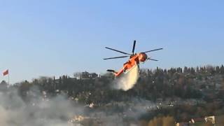 İstanbul İtfaiye Yangın Söndürme Helikopteri [upl. by Aldric]