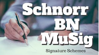 What is Schnorr BN and Musig [upl. by Bethena]