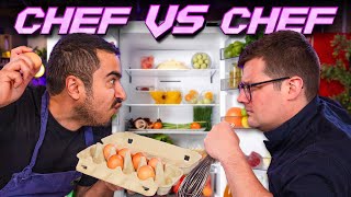 2 Chefs Cook from Another Chefs Fridge  Chef vs Chef Battle [upl. by Eemia708]