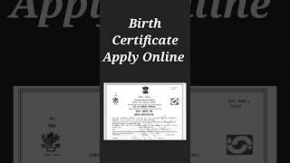 Birth certificate apply online And Download [upl. by Bajaj]