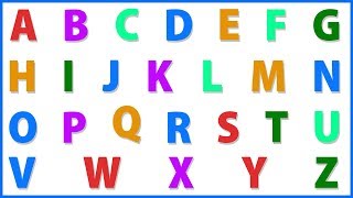 Learn A To Z  ABCD for Kids  ABC Alphabets for Children  ABCD Song  A B C D For Toddlers [upl. by Lilhak]