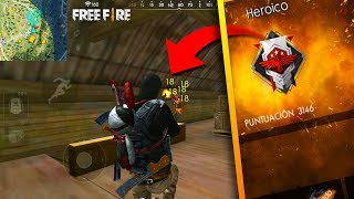 LLEGUE A HEROICO POR PRIMERA VEZ en FREE FIRE [upl. by Amjan]