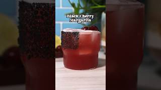 How to make a Black Cherry Margarita 🍒 🍹  Best Tequila Recipe [upl. by Dranreb289]