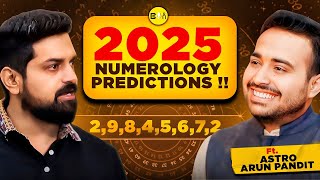 Universal Year Number 1 to 9 Numerology2025 Predictions Money amp Success ⁠ astroarunpandit [upl. by Nodnart]