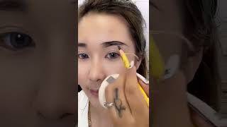 Invisible lace double eyelid tape natural and invisible fairymust beauty makeup eyemakup eye [upl. by Llertal]