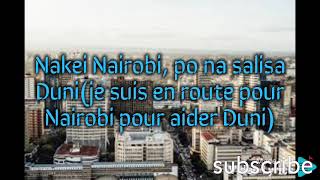 MBILIA BEL NAKEI NAIROBI SONG LYRICS FRENCH TRANSLATION [upl. by Kauffman292]