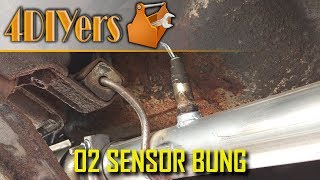 How to Install a Weld in O2 Sensor Exhaust Bung [upl. by Graubert]