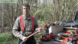 Tools for felling a forestry tree [upl. by Caddric]