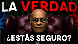 TODO LO QUE TE OFREZCO ES LA VERDAD ▶ La FILOSFOFÍA DETRÁS de MATRIX  La Caverna de Platón [upl. by Nolra322]