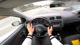 2010 Volkswagen Polo 16 TDI HIGHLINE TEST DRIVE POV [upl. by Xilef]