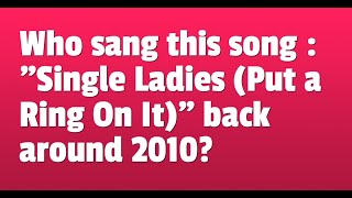 Quiz on songs from the 2010s [upl. by Charlene]