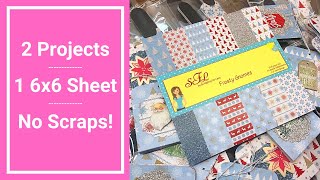 Smash Those Small Pads  2 Projects NO SCRAPS  TUTORIAL  Craft Fair and Gift Ideas [upl. by Tannenwald]