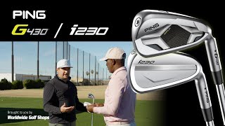 IRONS FITTING NEW PING G430 amp i230 Fitting  PING HQ  Phoenix AZ [upl. by Markman267]