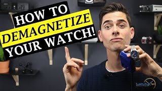 How to Demagnetize Your Watch for Less Than 15 Automatic Seiko 5 [upl. by Leikeze]