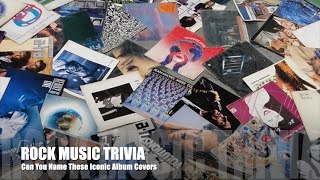 Rock Music Trivia  Name These Artists By Their Iconic Album Covers  Keep track of your score [upl. by Hatnamas38]