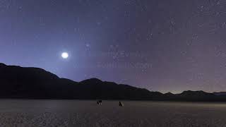 Death Valley National Park at Night During the Geminids Meteor Shower [upl. by Naivad804]