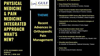 Recent Advances in Orthopaedic Pain Management [upl. by Inaluiak]