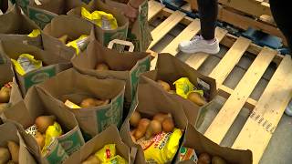 School food pantries open as waitlist continues to grow [upl. by Akkahs]