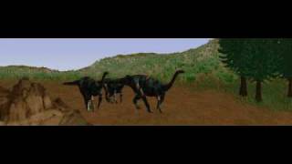 Dinosaur Safari Late Triassic Clip 7 Plateosaurus [upl. by Rossy802]