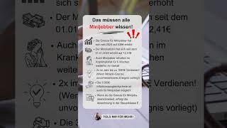 Das müssen alle Minijobber wissen [upl. by Eilsel361]