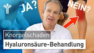 Hyaluronsäure zur Behandlung von Knorpelschaden amp Arthrose Das sollten Sie wissen [upl. by Leila524]