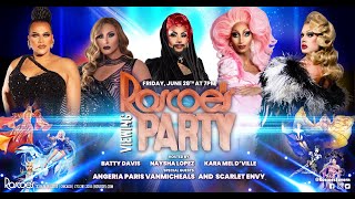 Angeria amp Scarlet  Roscoes RuPauls Drag Race All Stars 9 Viewing Party [upl. by Eniluqcaj]