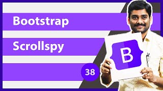 Bootstrap Scrollspy  Bootstrap 5 Tutorial 38 [upl. by Vedette905]