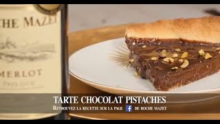 Recette de Papilles amp Pupilles  Tarte chocolat pistaches [upl. by Cofsky]