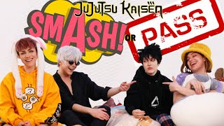 SMASH or PASS JJK Trio and Gojo  Jujutsu Kaisen [upl. by Jacquetta65]