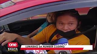 Mga lumabag sa number coding [upl. by Ahsytal]