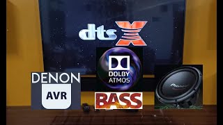 DTS X Dolby Atmos Demo Bass effect [upl. by Finbar]